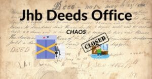 Read more about the article JOHANNESBURG DEEDS OFFICE DELAYS